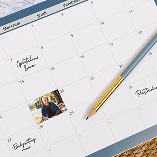 Calendrier mural A3 portrait