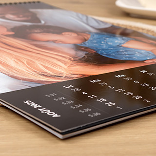 Calendrier mural A3 portrait premium