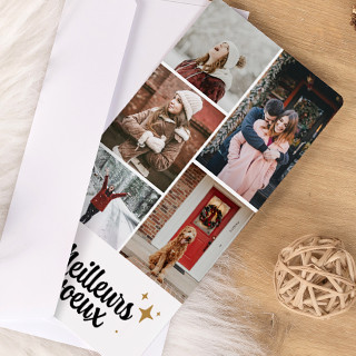 Carte de vœux personnalisée