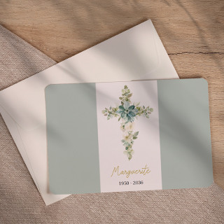 Faire-part de décès personnalisé