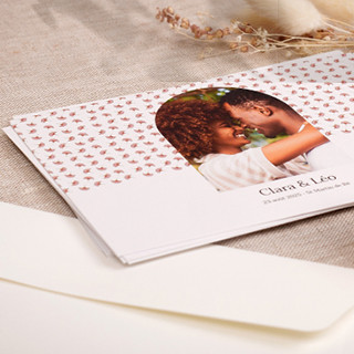 Faire-part de mariage personnalisé