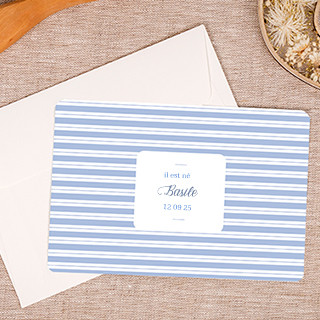 Faire-part de naissance personnalisé