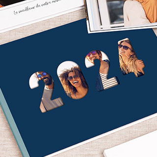 Livre photo paysage à fenêtre Année