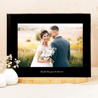 Livre photo paysage luxe ouverture à plat