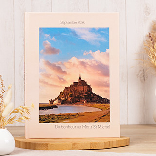 Livre photo portrait ouverture à plat