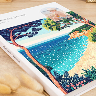 Livre photo portrait - Vacances à la mer