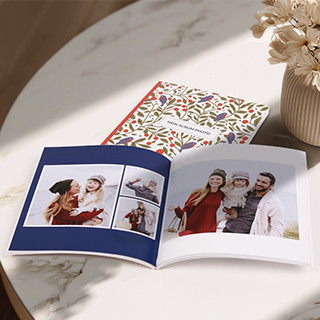 Mini livre photo carré souple - collection Jardin d'hiver