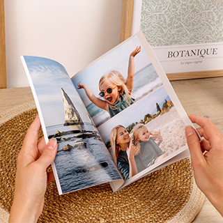 Mini livre photo portrait souple