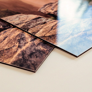 Photo sur aluminium