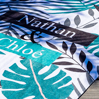 Serviette personnalisée