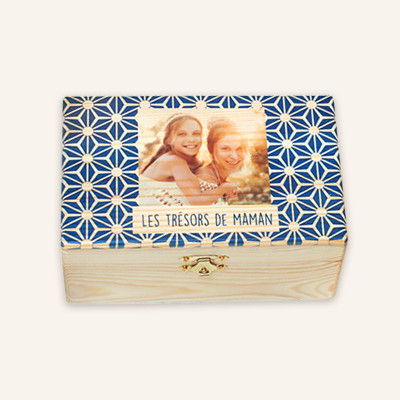 Boîte en bois personnalisée