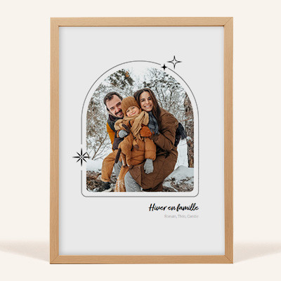 Cadre photo créatif