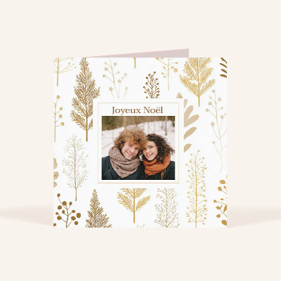 Carte de Noël personnalisée