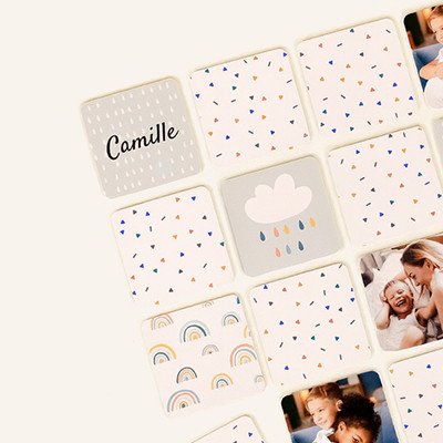 Jeu de mémoire personnalisé