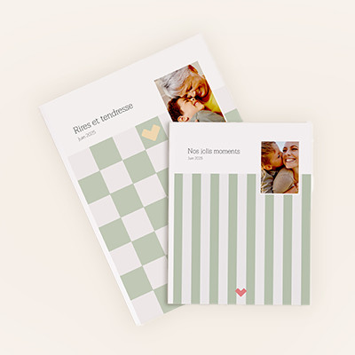 Livre photo portrait souple - Collection Carnets photo