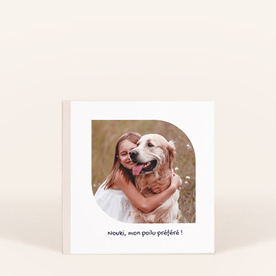 Mini livre photo carré