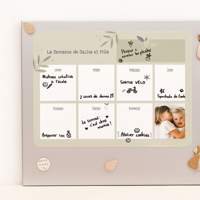 Tableau magnétique personnalisé